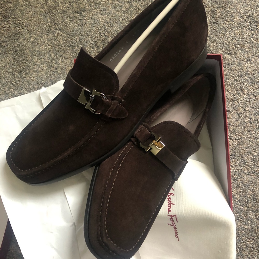 New ADAMS Salvatore Ferragamo Loafers